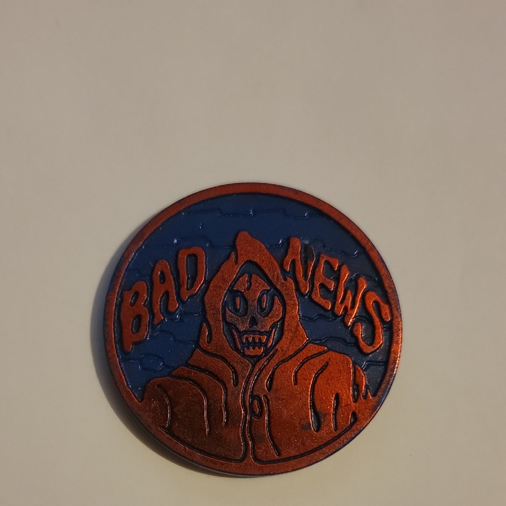 1990s Bad News Offical Slammer Jammer Pog